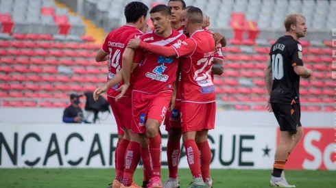 Santos de Guápiles celebró ante el Forge FC de Canadá (Santos Oficial)