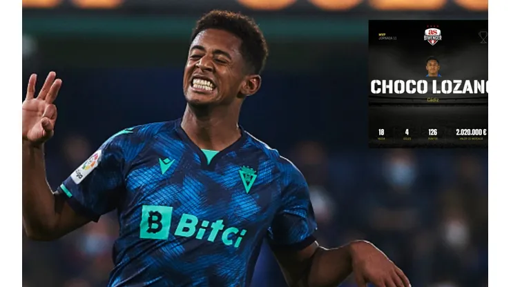 Choco Lozano es elegido el jugador de la jornada 11 de España