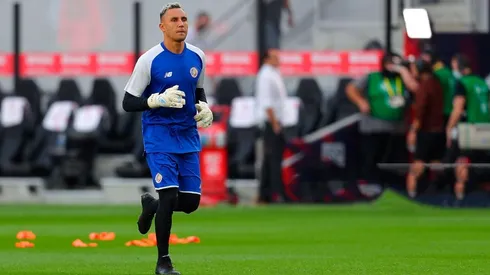 Keylor Navas con la selección de Costa Rica