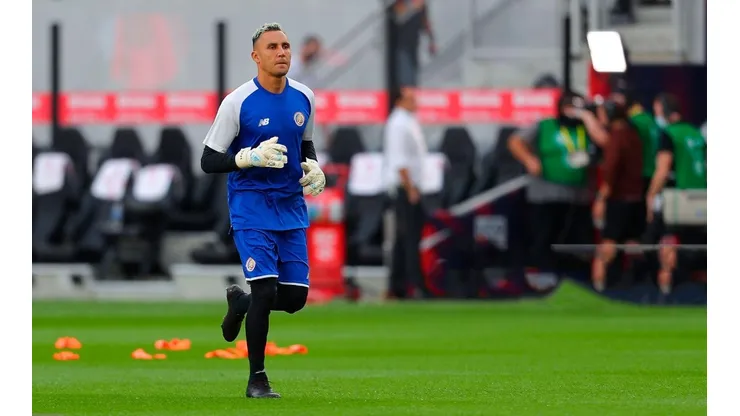 Keylor Navas con la selección de Costa Rica