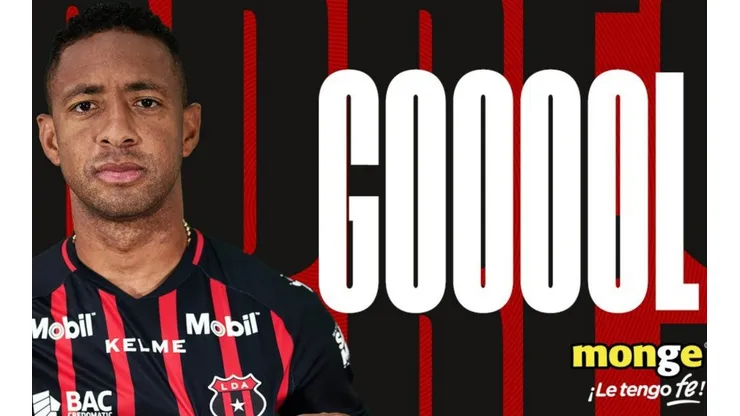 Gabriel Torres marca en la victoria de Alajuelense