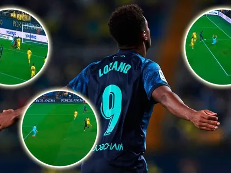 Choco Lozano se destapa con hat-trick contra Villarreal [VIDEO]