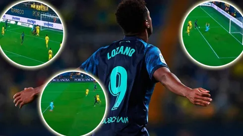 Choco Lozano se destapa con hat-trick contra Villarreal [VIDEO]