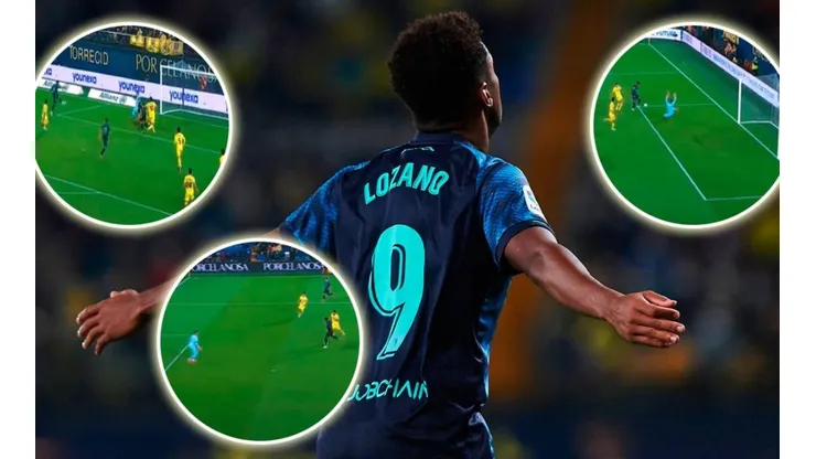 Choco Lozano se destapa con hat-trick contra Villarreal [VIDEO]