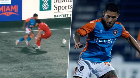 Joshua Pérez realizó una impresionante jugada para asistir a Reid