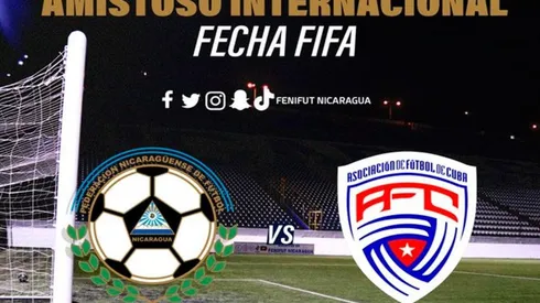 Selección de Nicaragua anuncia nuevas fechas para amistosos contra Cuba