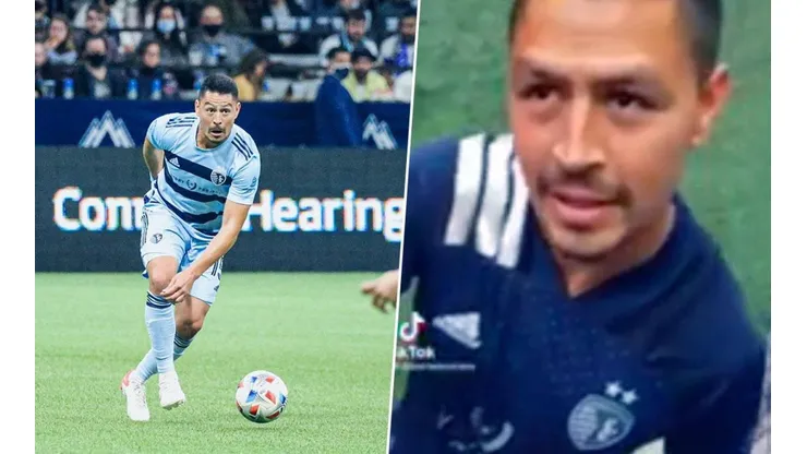 Roger Espinoza habló con un compatriota