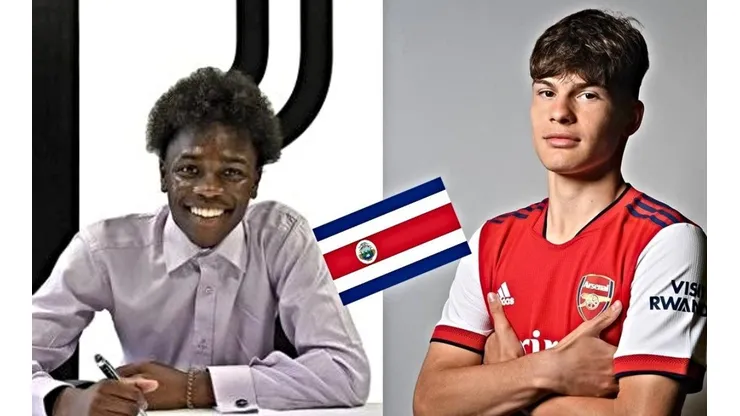 Joyas ticas en Juventus y Arsenal, mandan guiño a la Tricolor