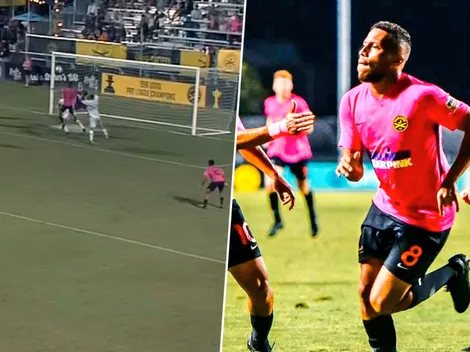 Romario Piggott marca un gran gol en la USL [VIDEO]