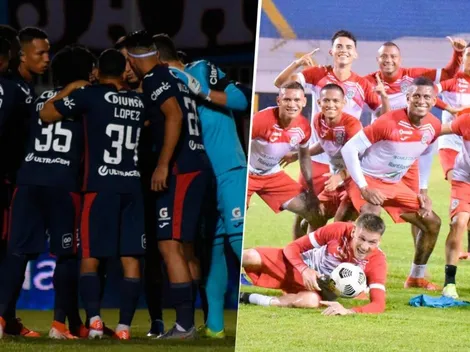 Marathón vs Motagua: formaciones oficiales