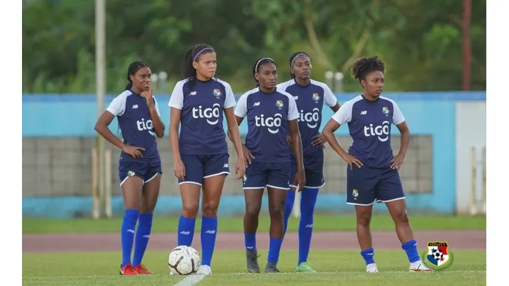 Panamá Femenina lista para enfrentar a Trinidad y Tobago.
