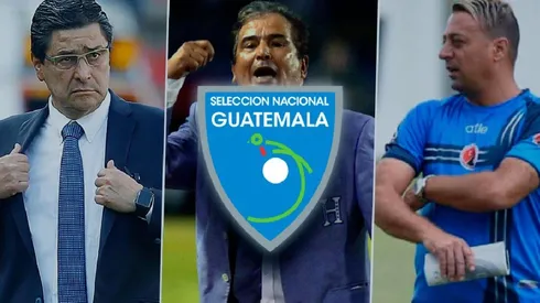 De estos tres saldrá el nuevo DT de Guatemala