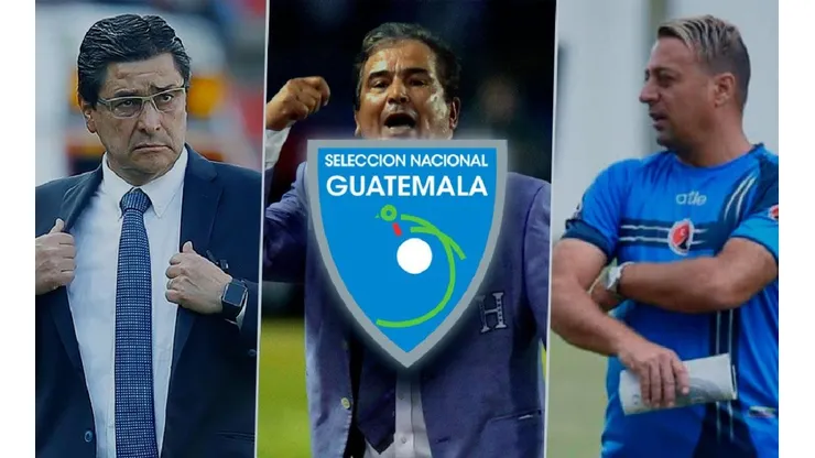 De estos tres saldrá el nuevo DT de Guatemala