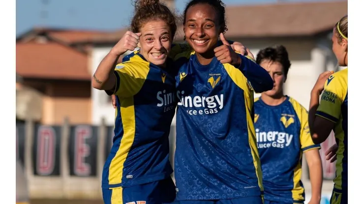 Lineth Cedeño marcó en la victoria de Hellas Verona.
