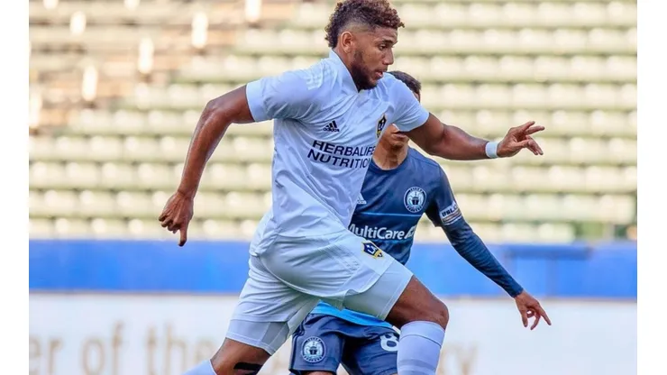 Carlos Harvey anotó en la victoria de LA Galaxy.