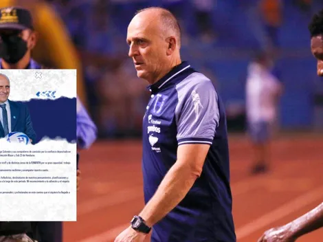 Fabián Coito se despide deseándole lo mejor a Honduras