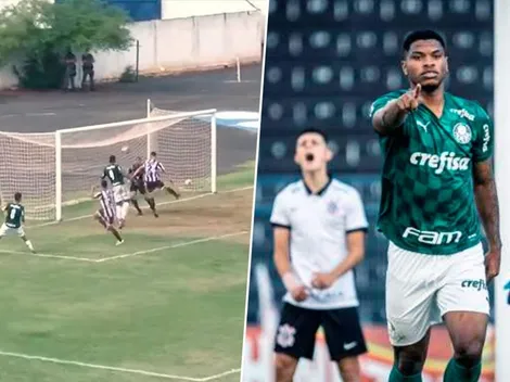 Newton William marca en la goleada del Palmeiras ante el Vocem [VIDEO]