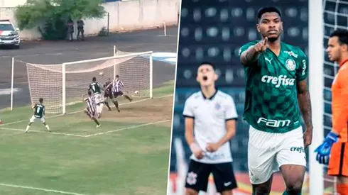 Newton William volvió a marcar para el Palmeiras Sub 20