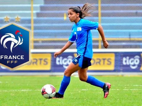 Samaria Gómez de El Salvador jugará en el fútbol de Francia