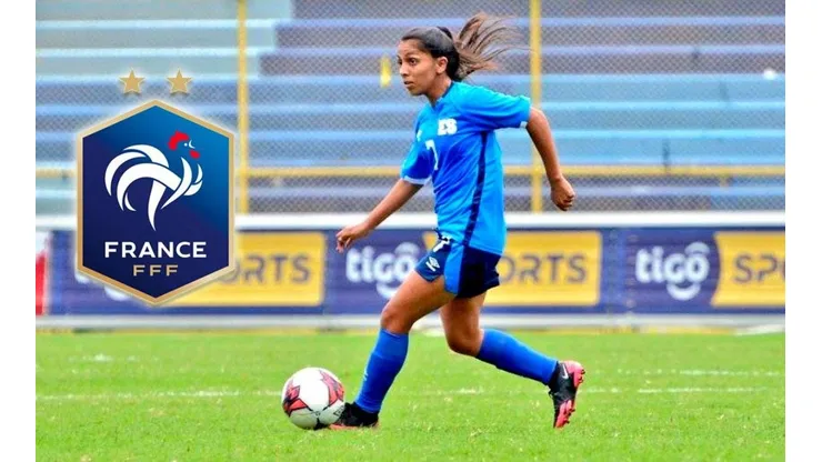 Samaria Gómez de El Salvador jugará en el fútbol de Francia