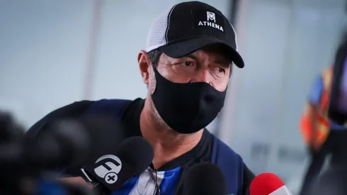 Hugo Pérez habló con la prensa