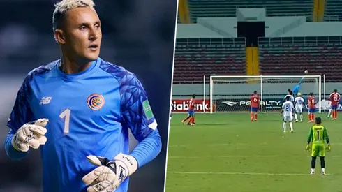Keylor Navas figura ante El Salvador