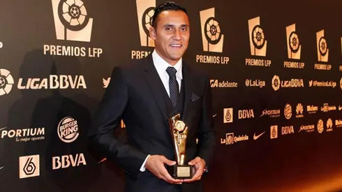 Keylor Navas mejor portero del 2013 de La Liga