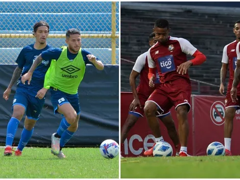 Alineaciones de El Salvador y Panamá