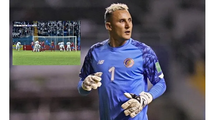 ¡Keylor Navas y una atada imposible ante Honduras! [VIDEO]