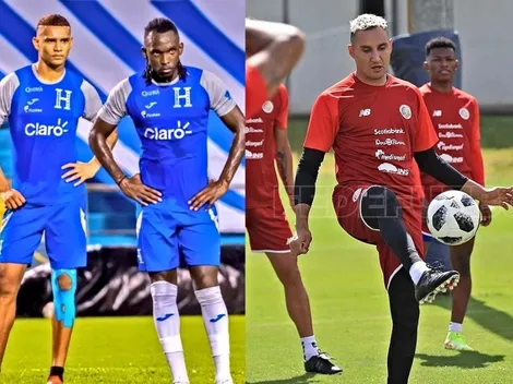 El posible once de Honduras y Costa Rica para enfrentarse por Eliminatorias