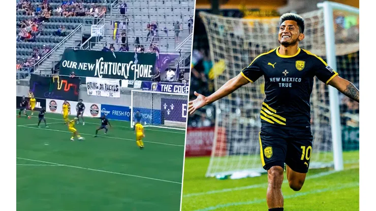 Amando Moreno volvió a marcar