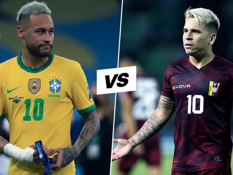 Venezuela vs. Brasil: cuándo, dónde y por qué canal ver el partido por la fecha 10 de las Eliminatorias Conmebol en Centroamérica