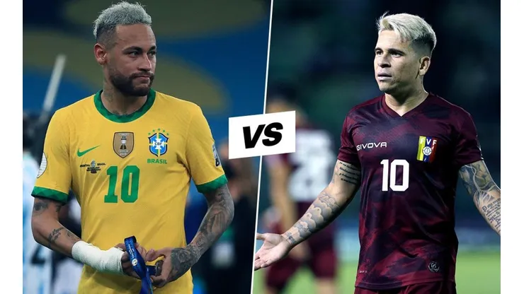 Brasil vs Venezuela por la fecha 10 de la Conmebol