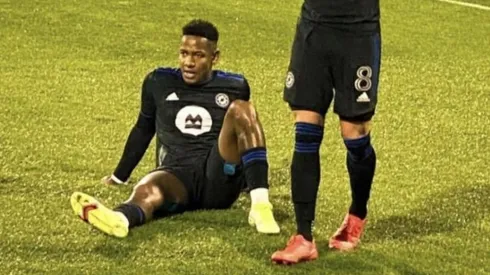 Romell Quioto salió lesionado