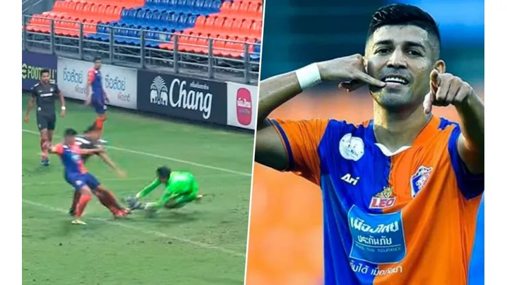 Nelson Bonilla cuarto gol