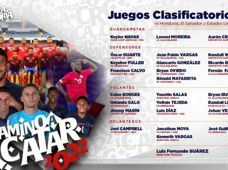 Pocas sorpresas: Costa Rica dio la lista de convocados para octubre