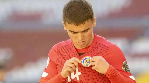 Manfred Ugalde en la selección de Costa Rica