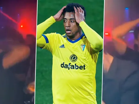 Choco Lozano y jugadores del Cádiz captados en una discoteca [VIDEO]