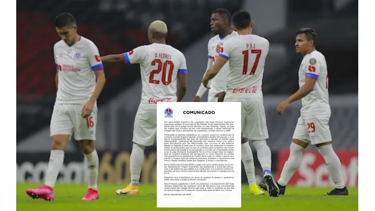 Jugadores de Olimpia: “No nos prestamos a actos de corrupción”