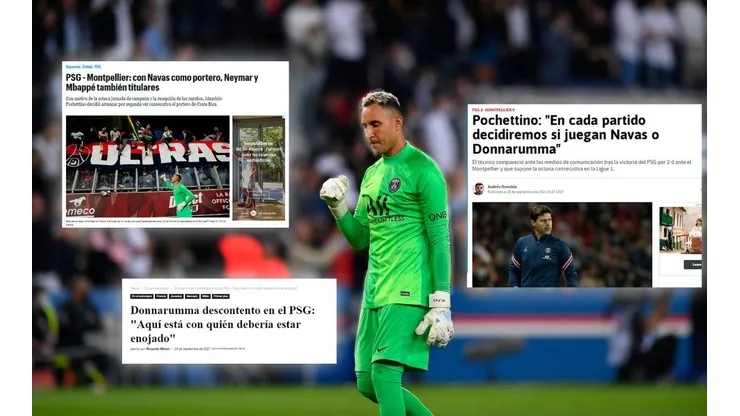 Navas fue tema en todos los medios