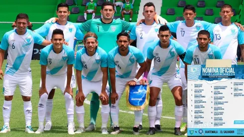 Guatemala confirma nómina para el amistoso contra El Salvador