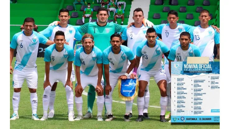 Guatemala confirma nómina para el amistoso contra El Salvador