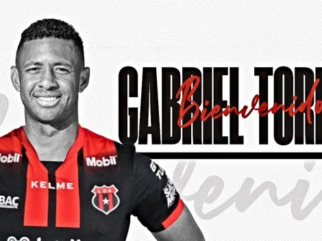 El mensaje de Gabriel Torres tras fichar por Alajuelense