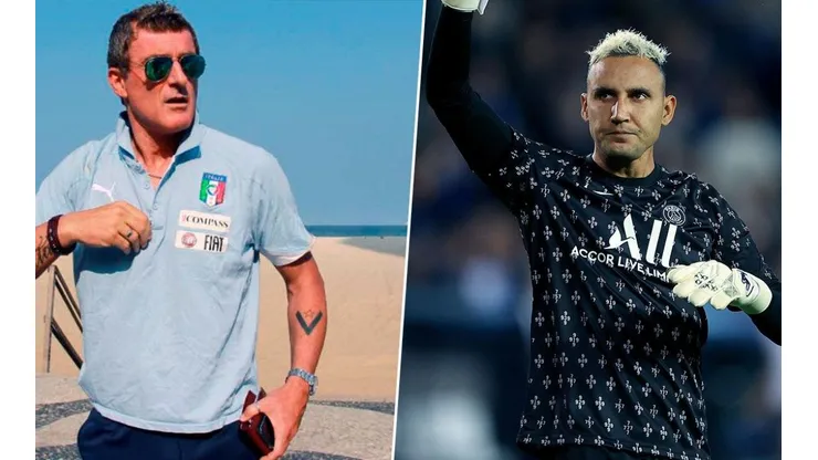 Gianluca Pagliuca le faltó el respeto a Keylor Navas