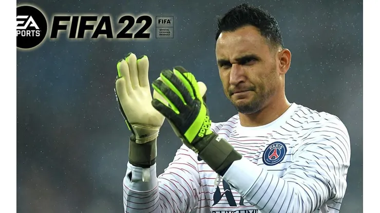 Keylor Navas entra en Top 30 del FIFA 22 con histórica calificación