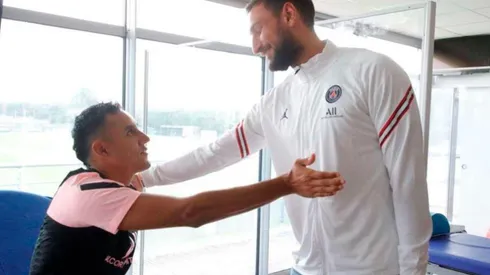 Keylor Navas y Gianluigi Donnarumma