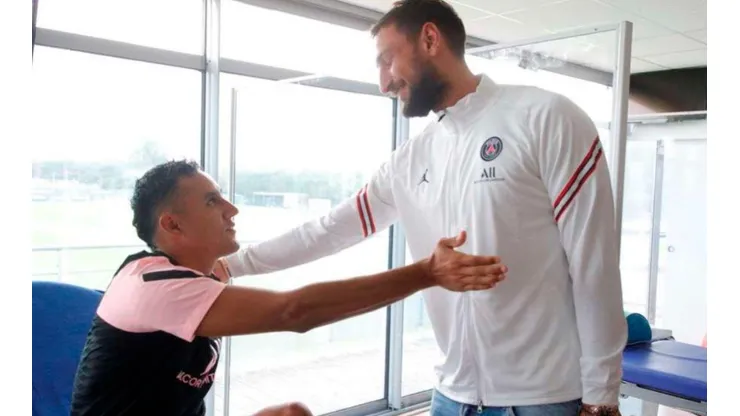 Keylor Navas y Gianluigi Donnarumma