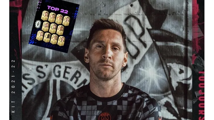 Lionel Messi se posiciona como el mejor del FIFA 22