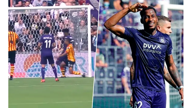 Michael Murillo volvió anotar para Anderlecht