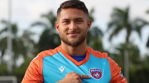 Joshua Pérez llegó al Miami FC a finales de agosto